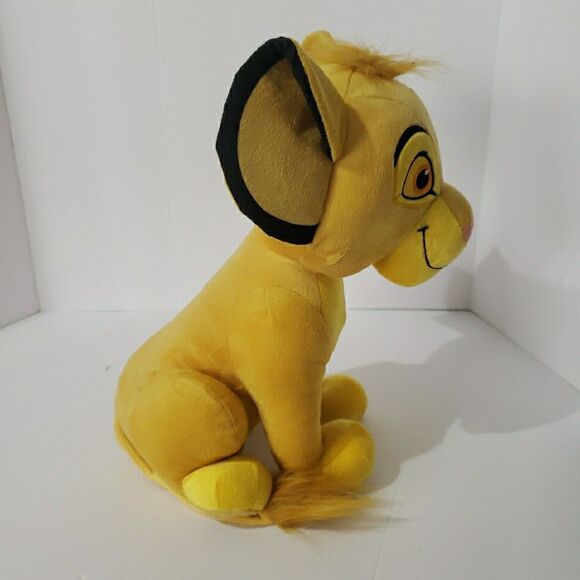 NWT SIMBA The Lion King Deluxe Plush Toy Disney Size Large 12” New - Picture 5 of 7